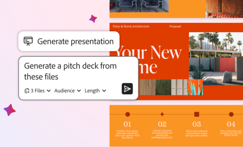 How to Convert Documents into Presentations Using Adobe AI Tools